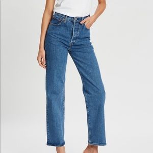 Women’s Levi’s Ribcage Straight Ankle Jeans